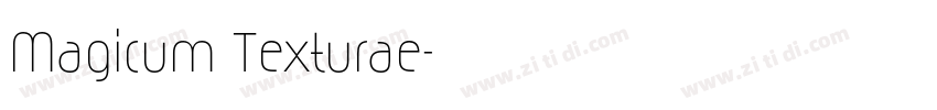 Magicum Texturae字体转换